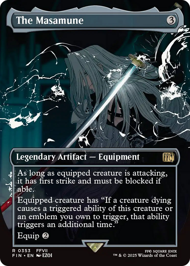 The Masamune (Borderless) [FINAL FANTASY] | Boutique FDB TCG