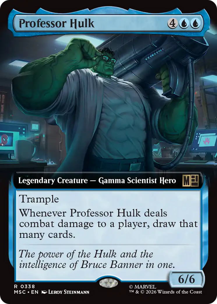 Professor Hulk (Extended Art) [Marvel Super Heroes Commander] | Boutique FDB TCG