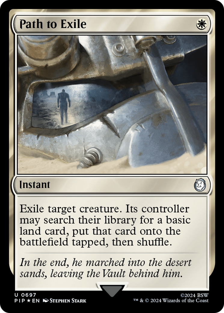 Path to Exile (Surge Foil) [Fallout] | Boutique FDB TCG