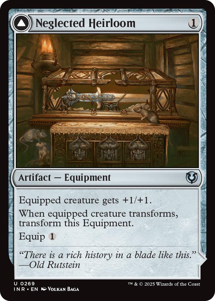 Neglected Heirloom [Innistrad Remastered] | Boutique FDB TCG