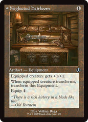Neglected Heirloom (Retro Frame) [Innistrad Remastered] | Boutique FDB TCG