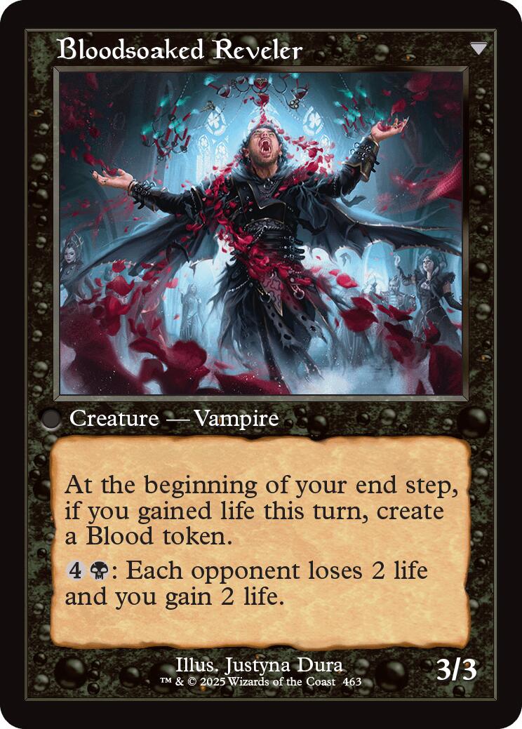 Restless Bloodseeker // Bloodsoaked Reveler (Retro Frame) [Innistrad Remastered] | Boutique FDB TCG