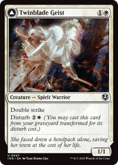 Twinblade Geist // Twinblade Invocation [Innistrad Remastered] | Boutique FDB TCG