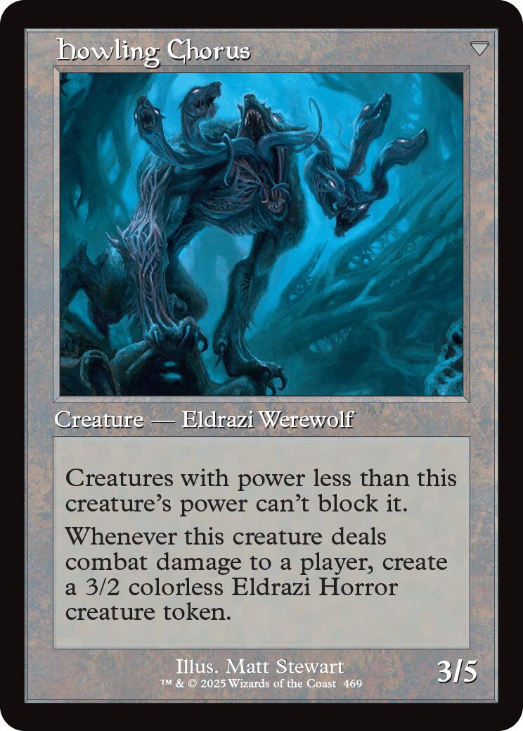 Shrill Howler // Howling Chorus (Retro Frame) [Innistrad Remastered] | Boutique FDB TCG