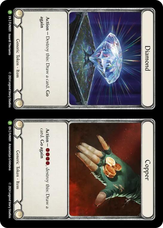 Cracker Bauble // Diamond and Copper [LGS360-FUN001] (Promo) | Boutique FDB TCG
