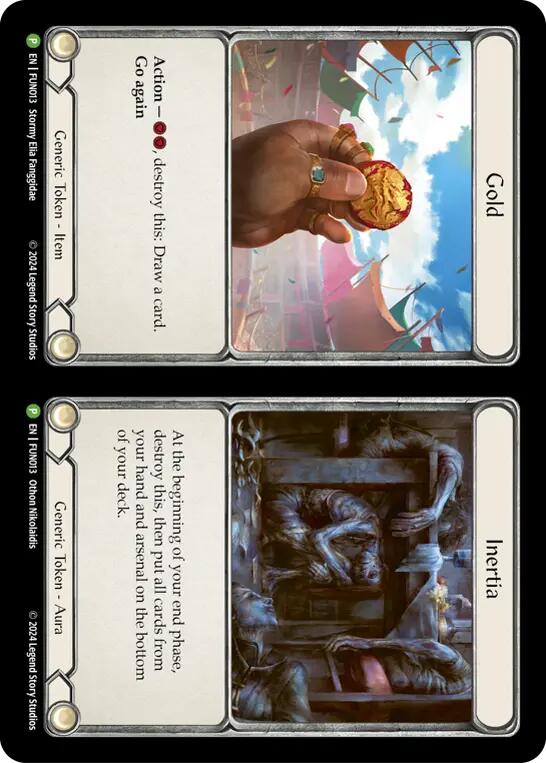 Cracker Bauble // Gold and Inertia [LGS360-FUN013] (Promo) | Boutique FDB TCG