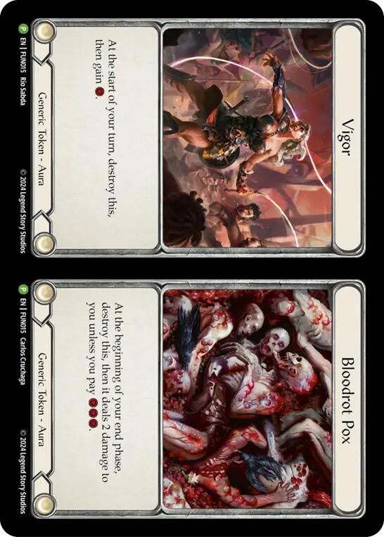 Cracker Bauble // Vigor and Bloodrot Pox [LGS360-FUN015] (Promo) | Boutique FDB TCG