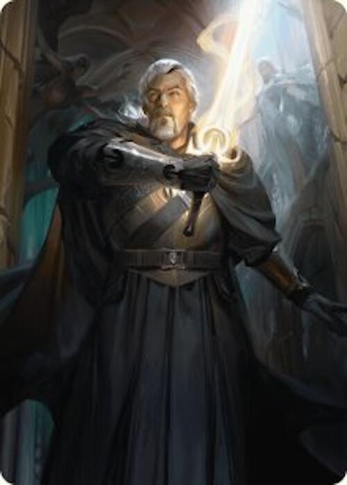 Odric, Lunarch Marshal Art Card [Innistrad Remastered Art Series] | Boutique FDB TCG