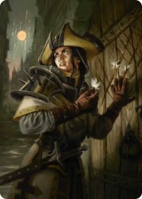 Thraben Inspector Art Card [Innistrad Remastered Art Series] | Boutique FDB TCG