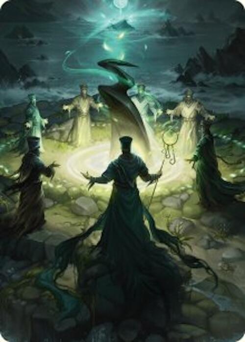 Cryptolith Rite Art Card [Innistrad Remastered Art Series] | Boutique FDB TCG