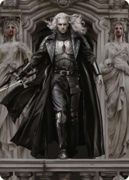 Sorin, Imperious Bloodlord Art Card [Innistrad Remastered Art Series] | Boutique FDB TCG