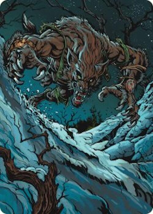 Ravager of the Fells Art Card [Innistrad Remastered Art Series] | Boutique FDB TCG