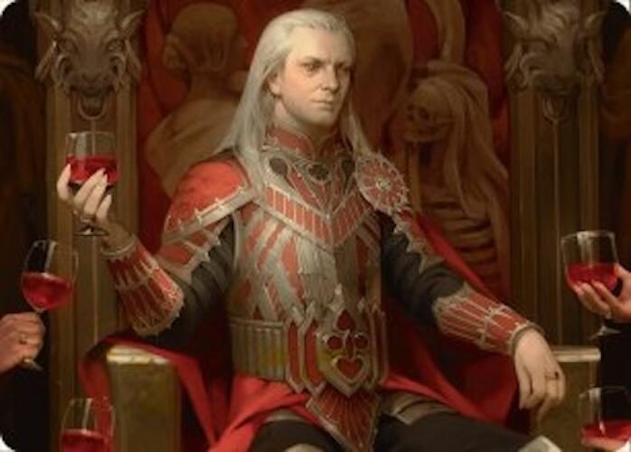 Edgar Markov Art Card [Innistrad Remastered Art Series] | Boutique FDB TCG