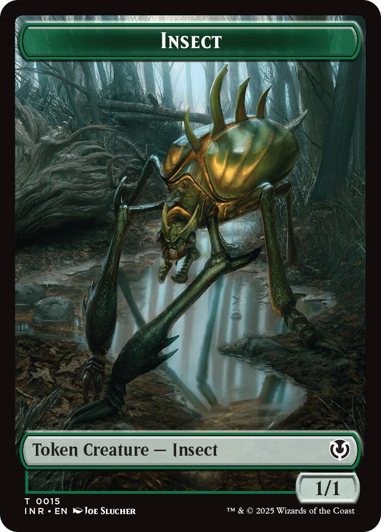 Insect // Spider Double-Sided Token [Innistrad Remastered Tokens] | Boutique FDB TCG