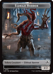 Clue // Eldrazi Horror Double-Sided Token [Innistrad Remastered Tokens] | Boutique FDB TCG