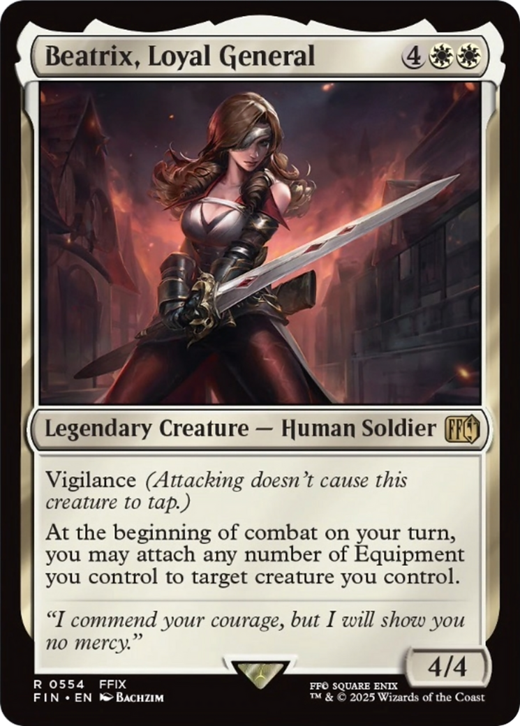 Beatrix, Loyal General [FINAL FANTASY] | Boutique FDB TCG