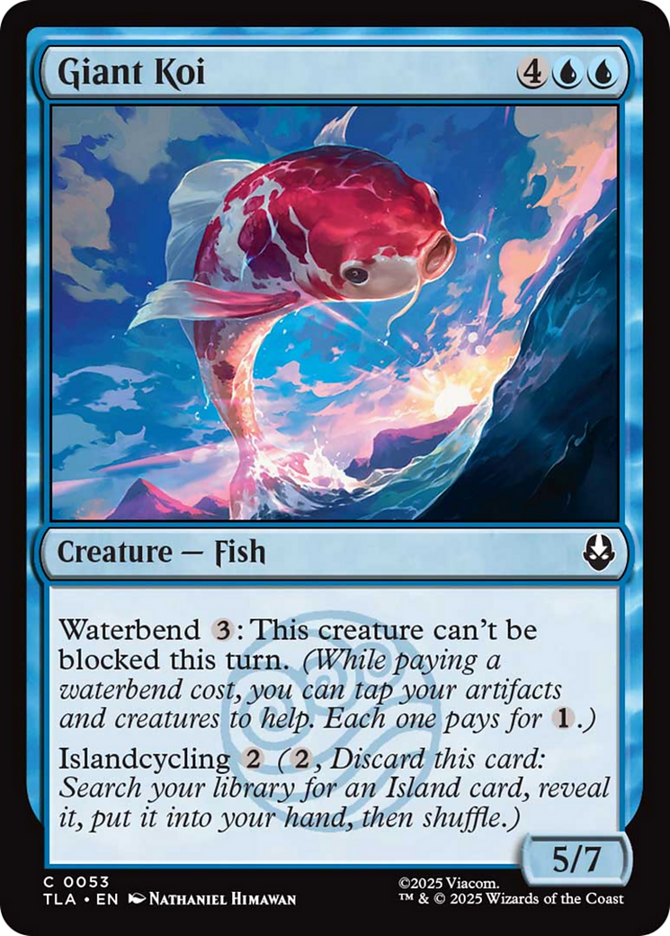 Giant Koi [Avatar: The Last Airbender] | Boutique FDB TCG