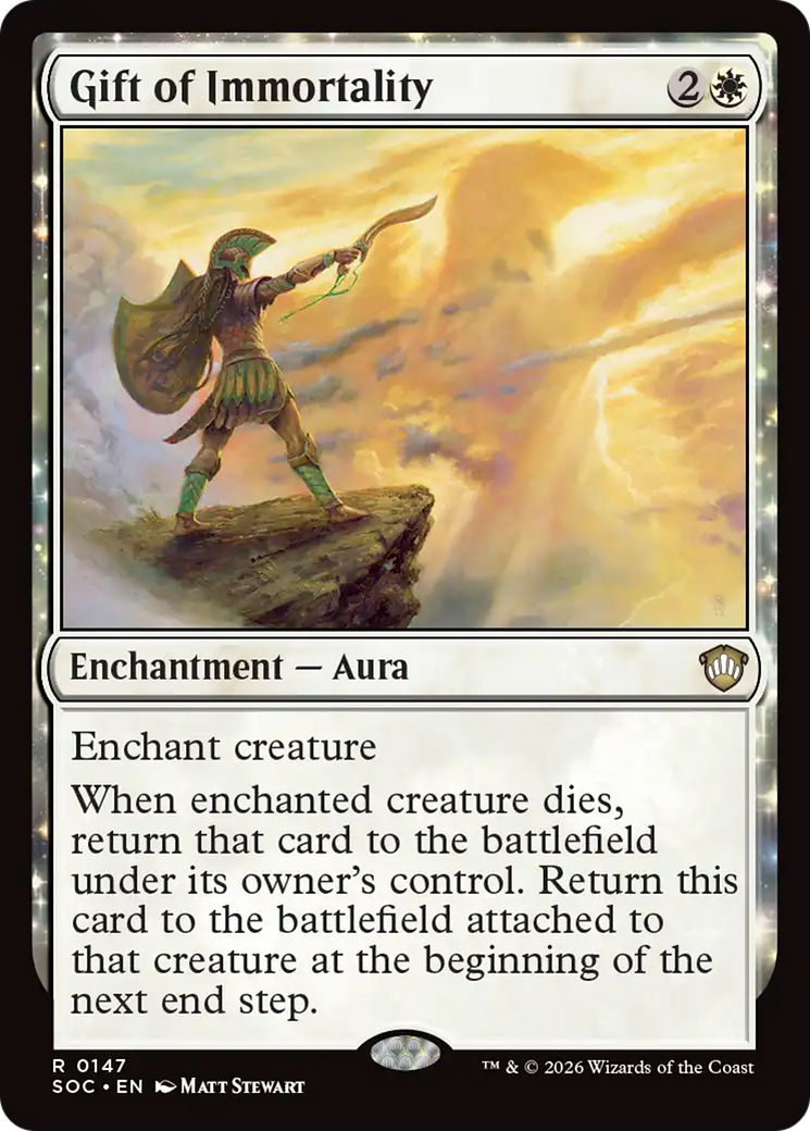 Gift of Immortality [Secrets of Strixhaven Commander] | Boutique FDB TCG