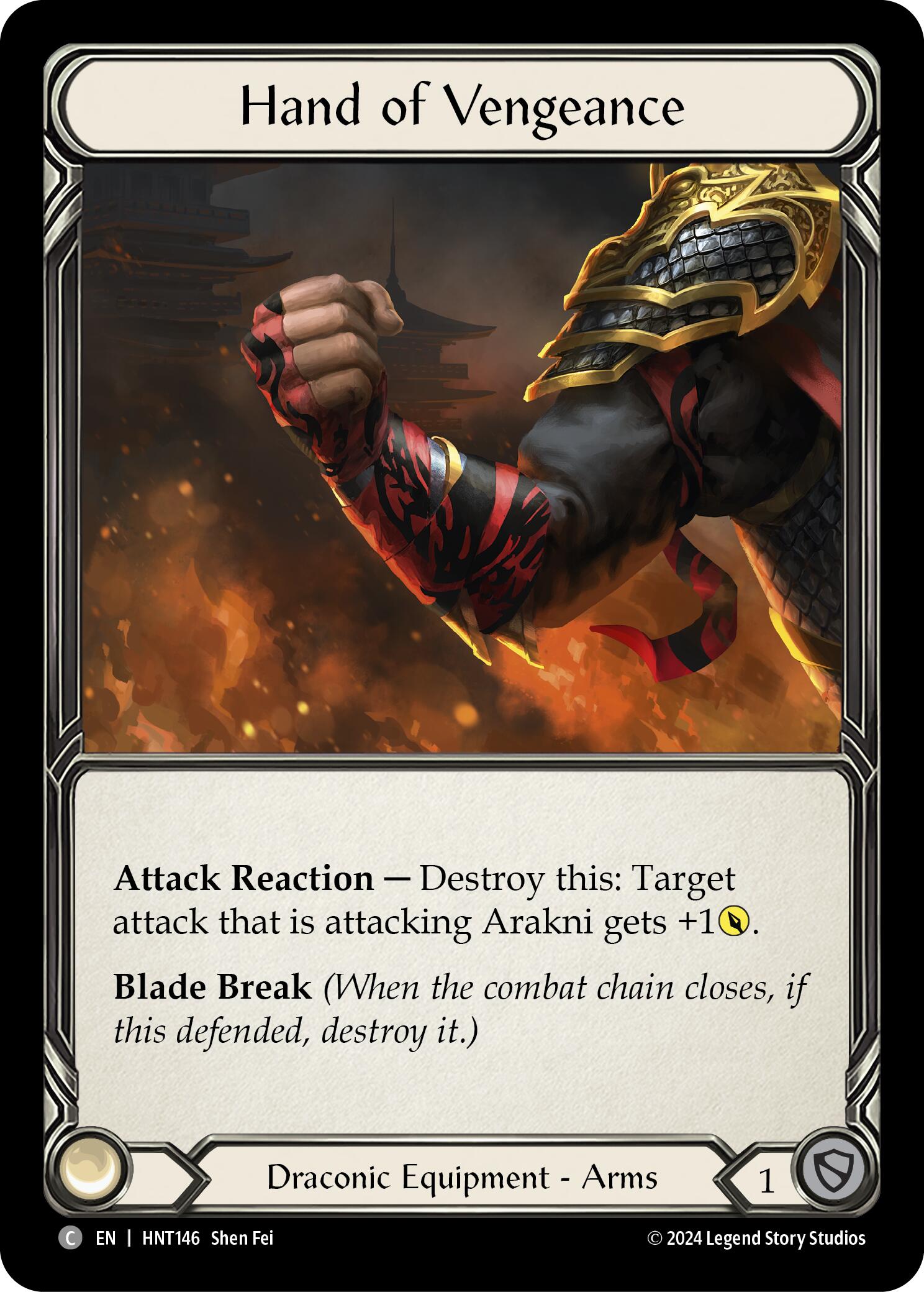 Hand of Vengeance [HNT146] (The Hunted) | Boutique FDB TCG