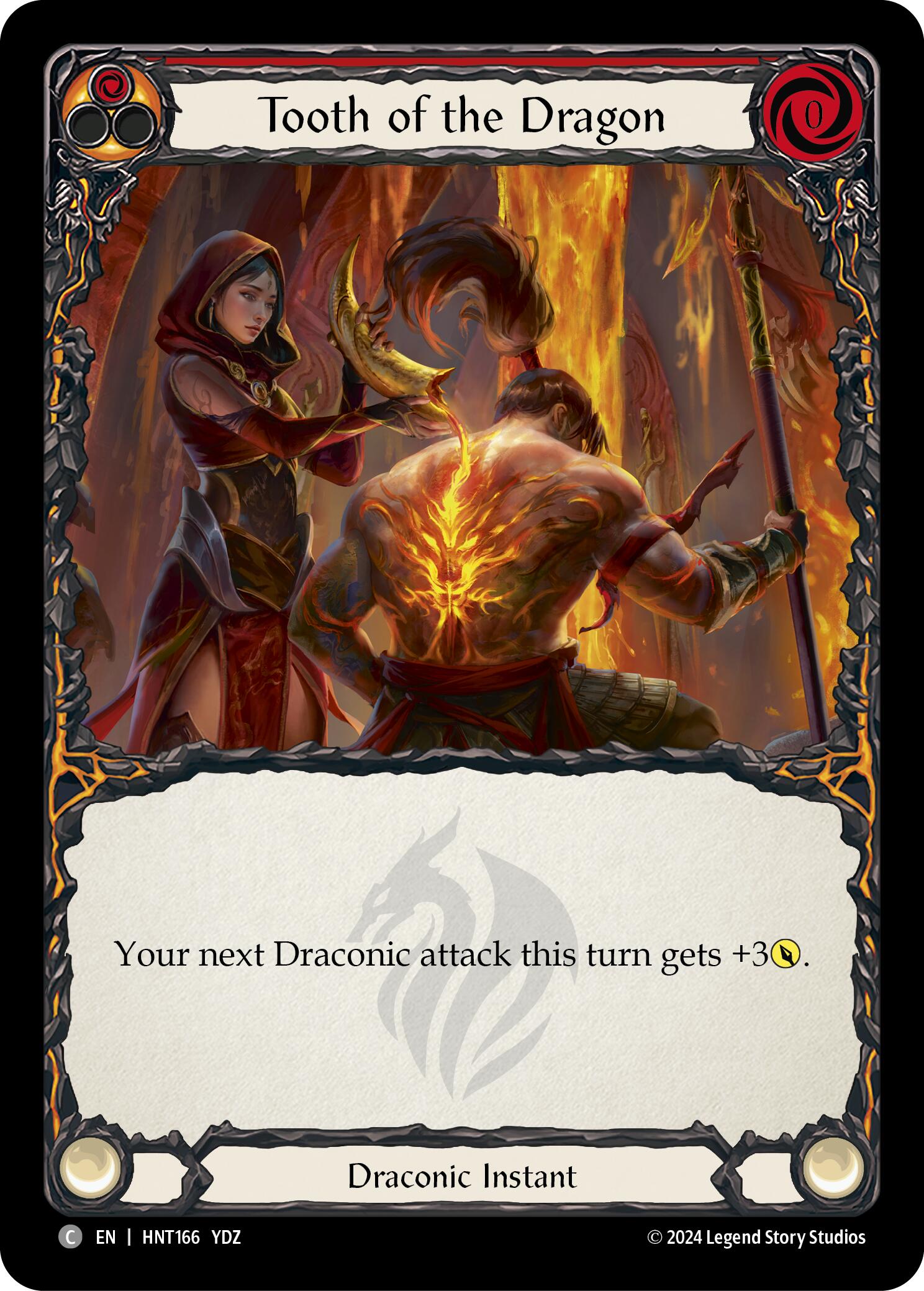 Tooth of the Dragon (Red) [HNT166] (The Hunted) | Boutique FDB TCG