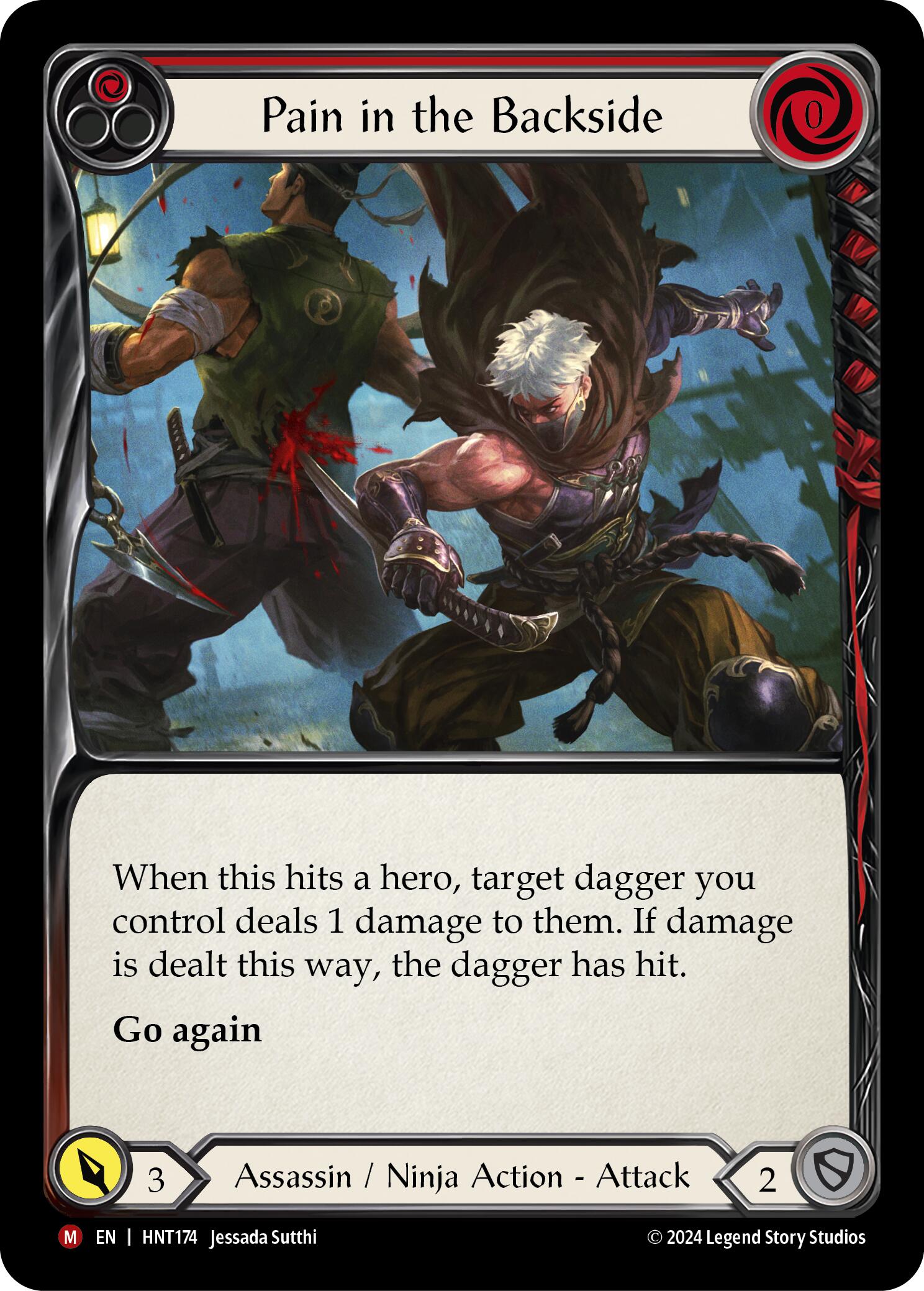 Pain in the Backside [HNT174] (The Hunted) | Boutique FDB TCG