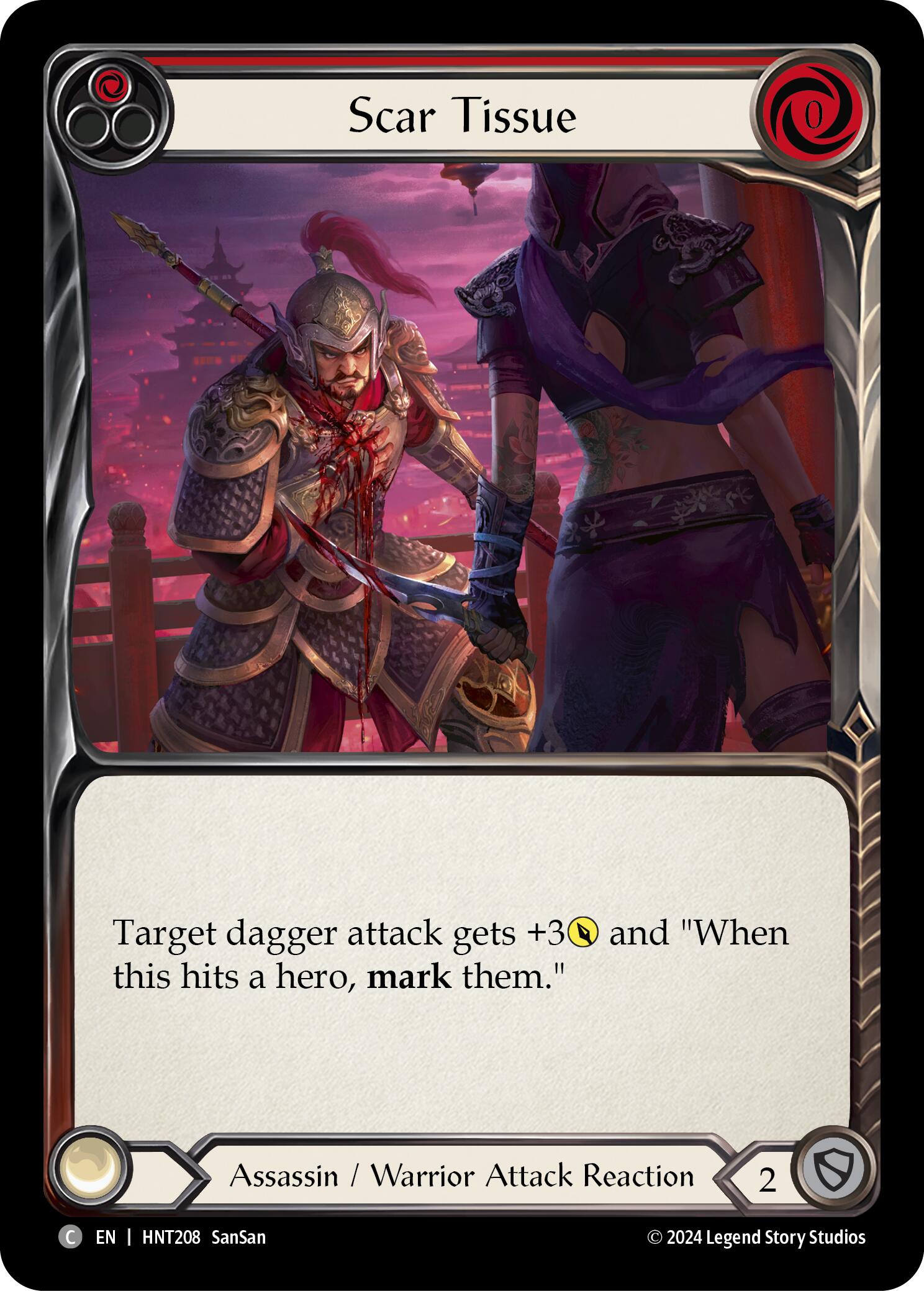 Scar Tissue (Red) [HNT208] (The Hunted) | Boutique FDB TCG