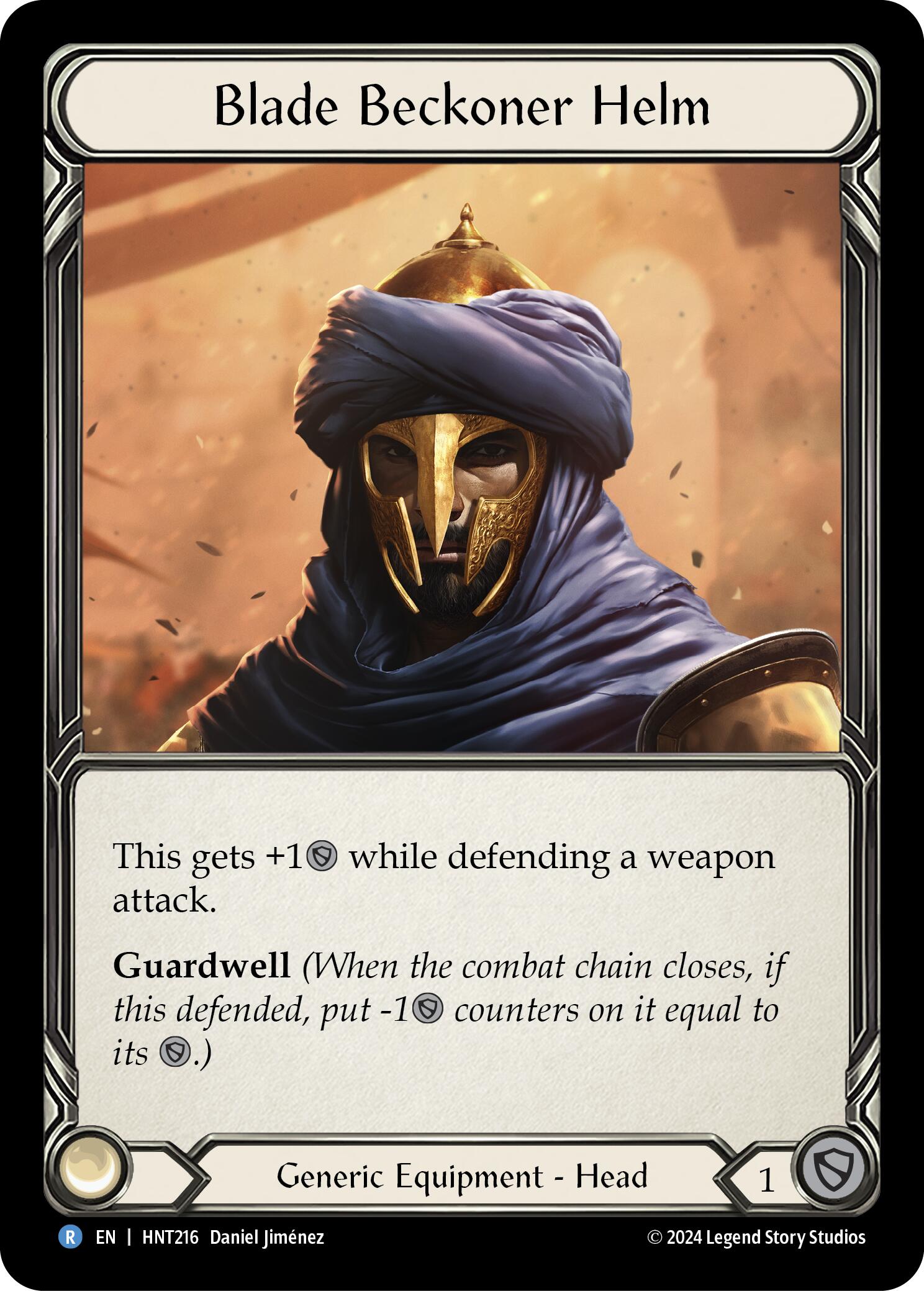 Blade Beckoner Helm [HNT216] (The Hunted) | Boutique FDB TCG