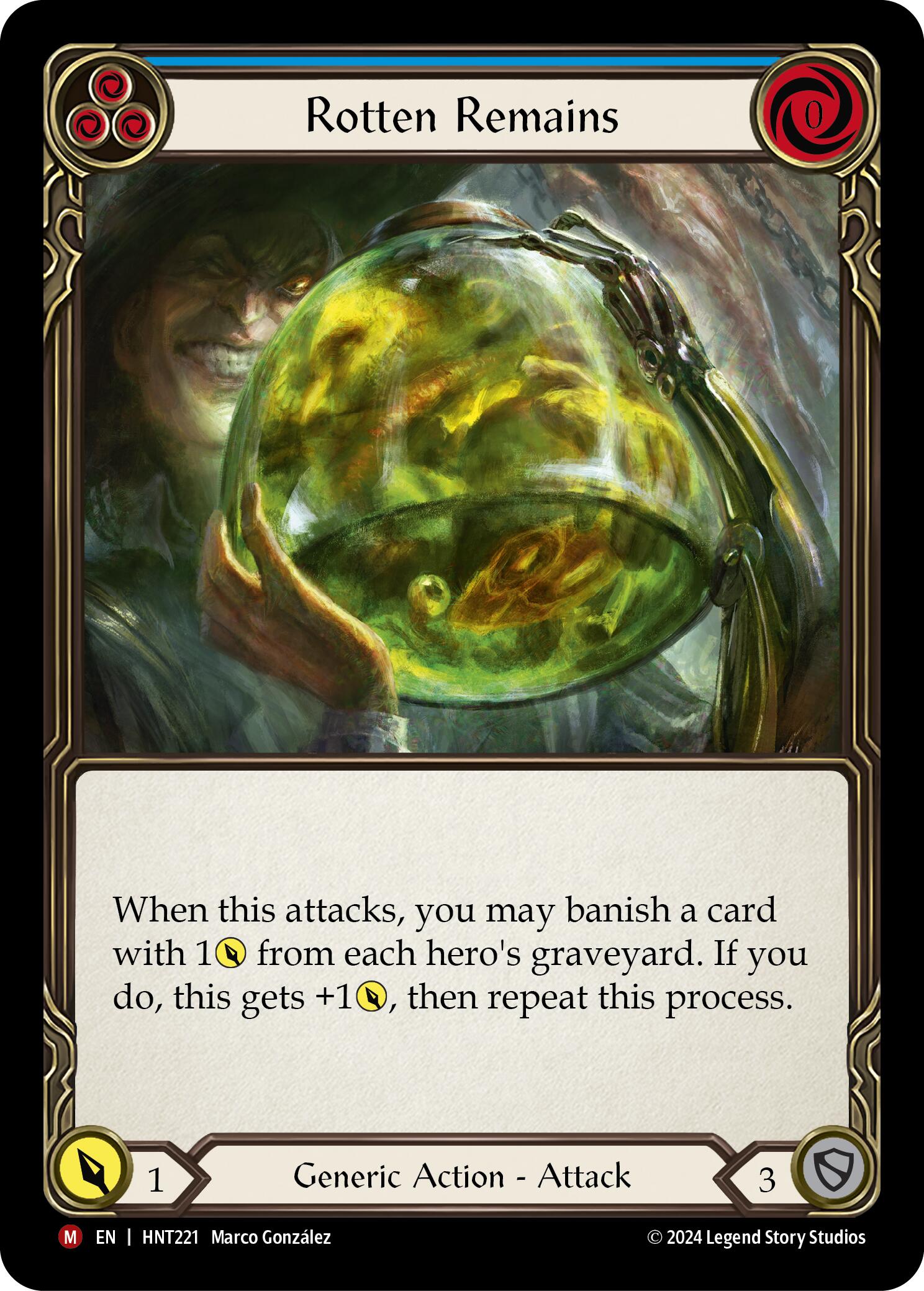 Rotten Remains [HNT221] (The Hunted) | Boutique FDB TCG