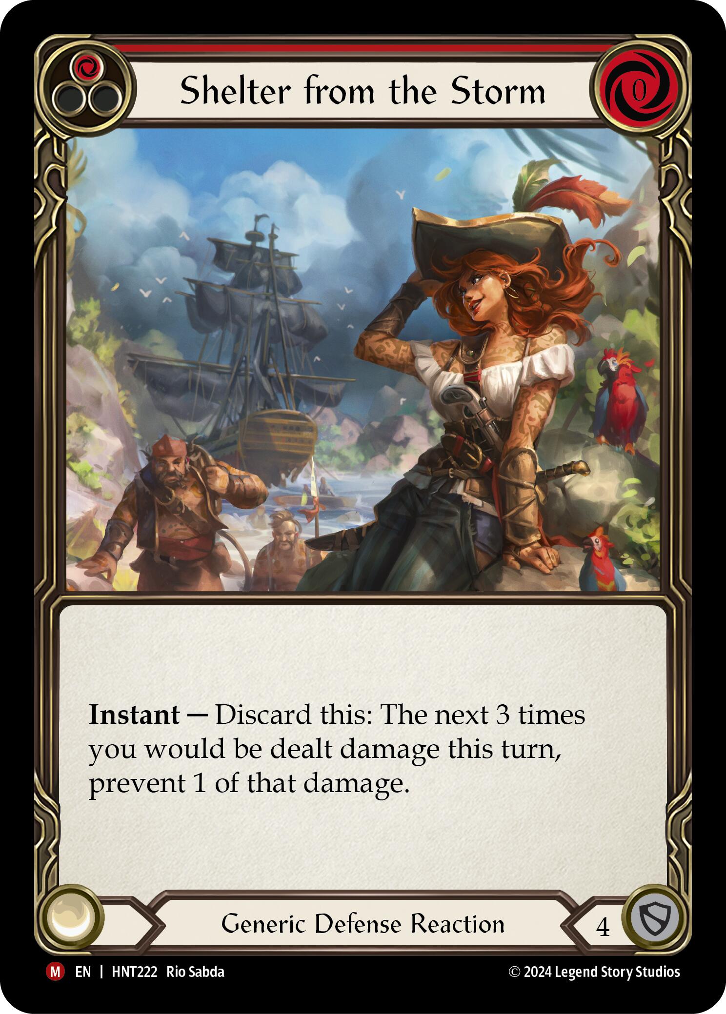 Shelter from the Storm [HNT222] (The Hunted) | Boutique FDB TCG