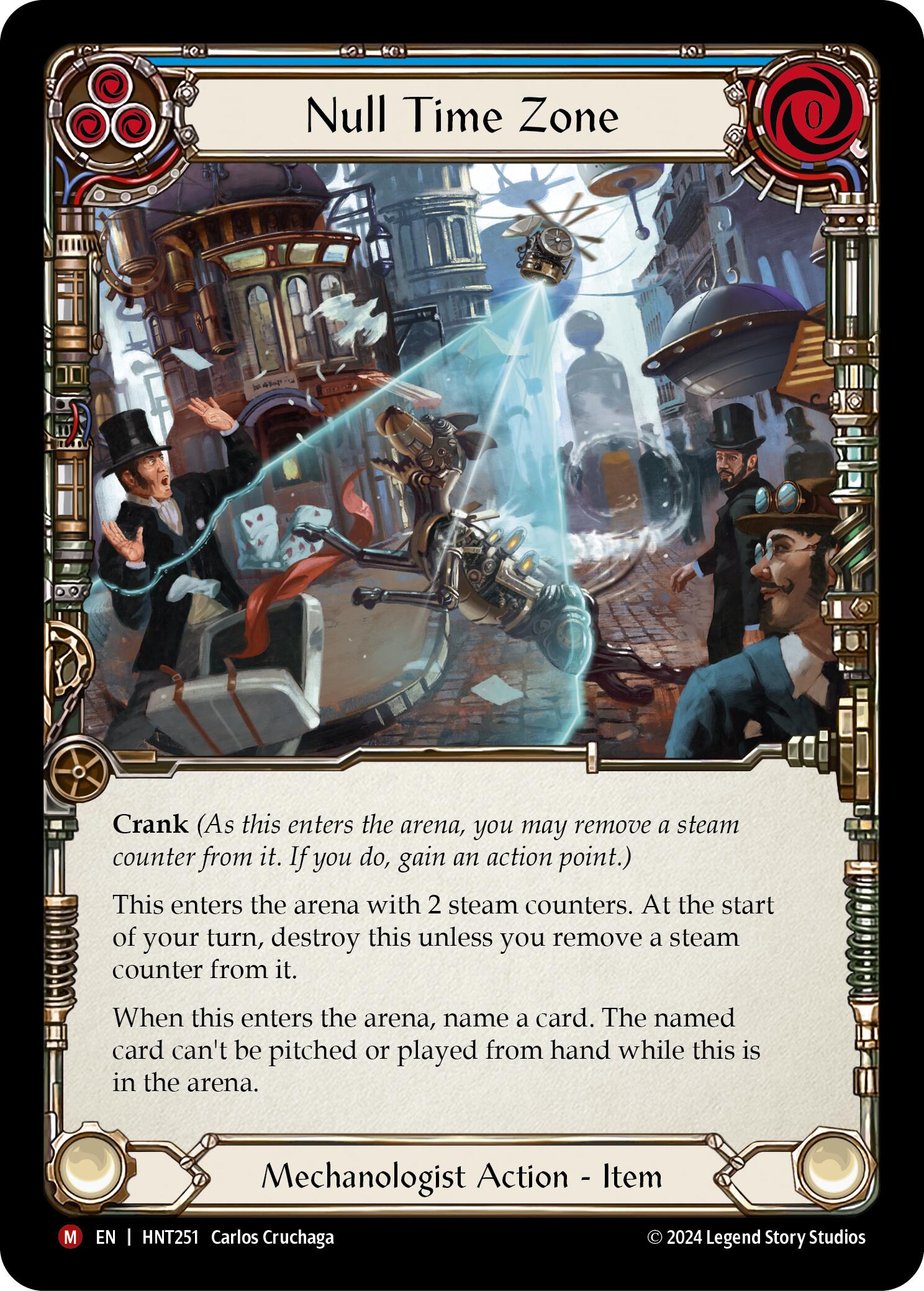 Null Time Zone [HNT251] (The Hunted) | Boutique FDB TCG