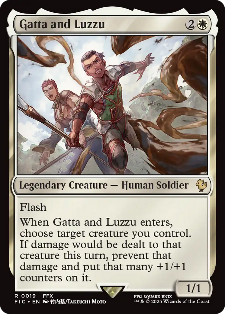 Gatta and Luzzu [FINAL FANTASY Commander] | Boutique FDB TCG
