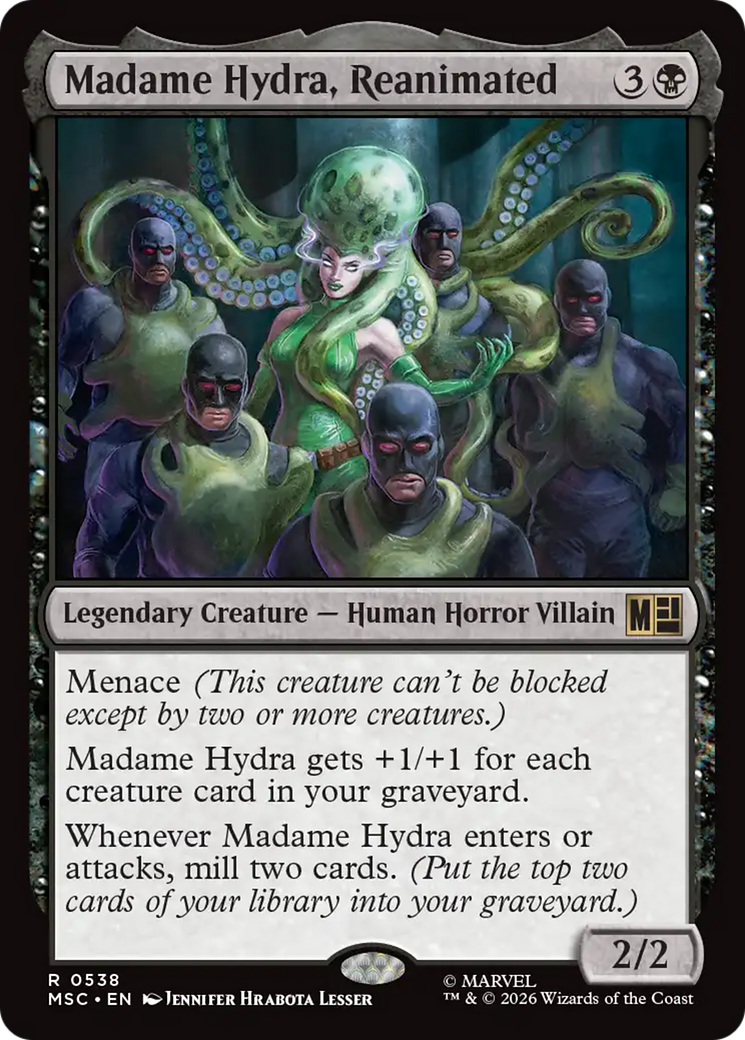 Madame Hydra, Reanimated [Marvel Super Heroes Commander] | Boutique FDB TCG