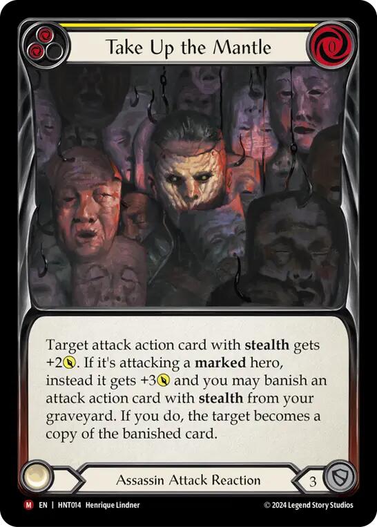 Take Up the Mantle [HNT014] (The Hunted) | Boutique FDB TCG