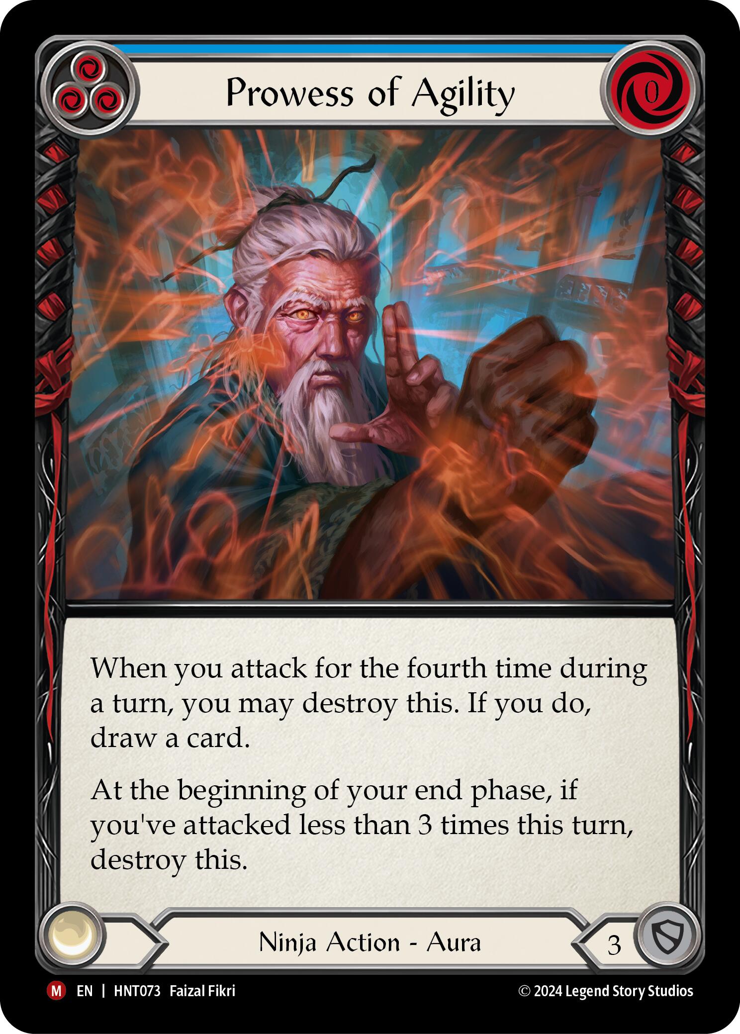 Prowess of Agility [HNT073] (The Hunted) | Boutique FDB TCG
