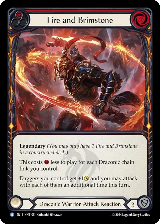 Fire and Brimstone [HNT105] (The Hunted) | Boutique FDB TCG