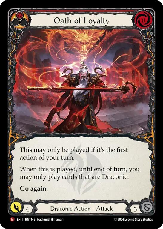 Oath of Loyalty [HNT149] (The Hunted) | Boutique FDB TCG