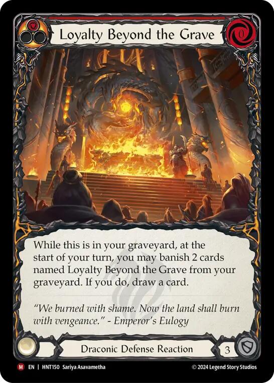 Loyalty Beyond the Grave [HNT150] (The Hunted) | Boutique FDB TCG