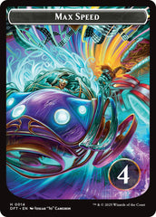 Start Your Engines! // Max Speed [Aetherdrift Tokens] | Boutique FDB TCG