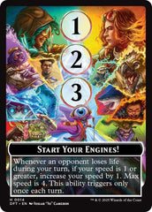 Start Your Engines! // Max Speed [Aetherdrift Tokens] | Boutique FDB TCG