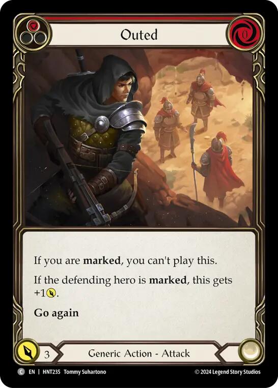 Outed [HNT235] (The Hunted) | Boutique FDB TCG