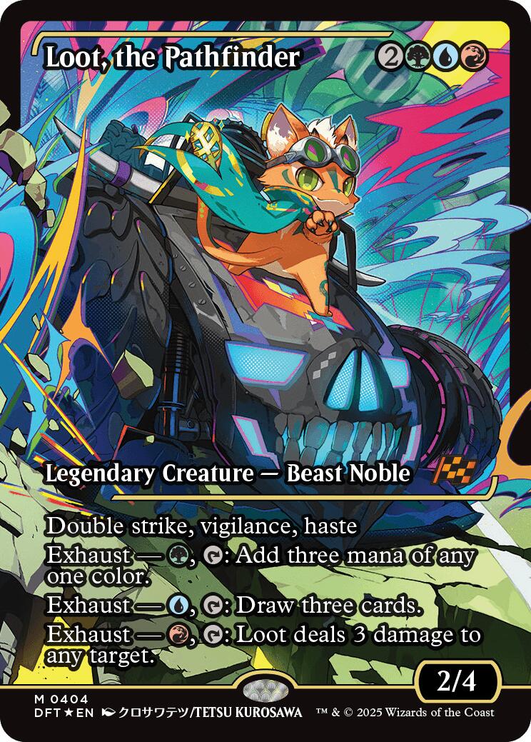Loot, the Pathfinder (Showcase) (Japanese) [Aetherdrift] | Boutique FDB TCG