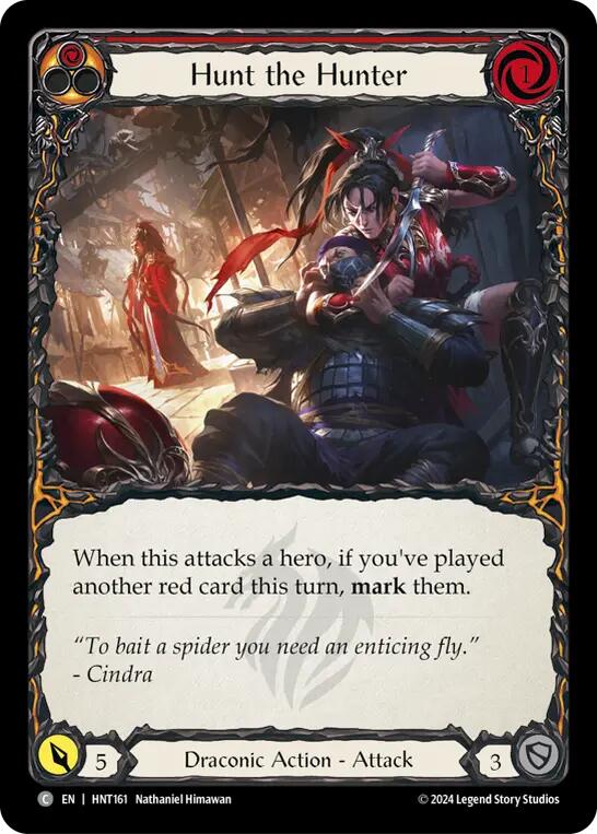Hunt the Hunter [HNT161] (The Hunted)  Rainbow Foil | Boutique FDB TCG