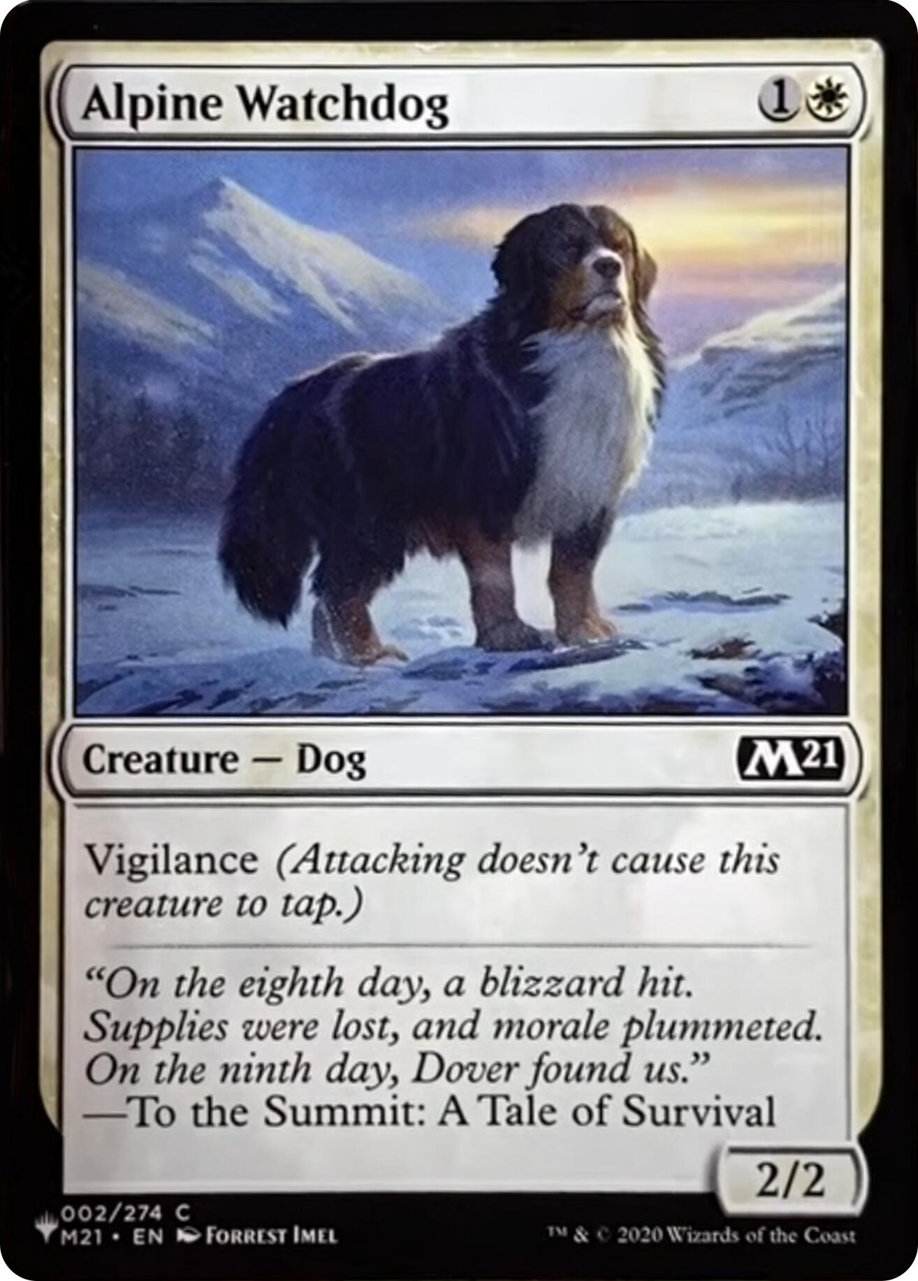 Alpine Watchdog [The List] | Boutique FDB TCG