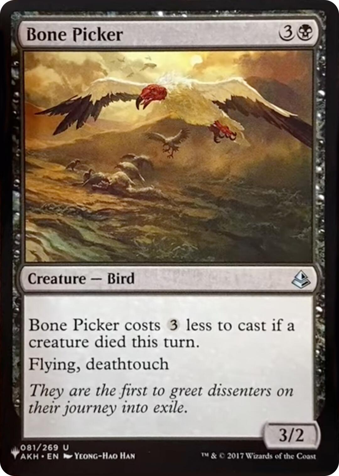 Bone Picker [The List] | Boutique FDB TCG