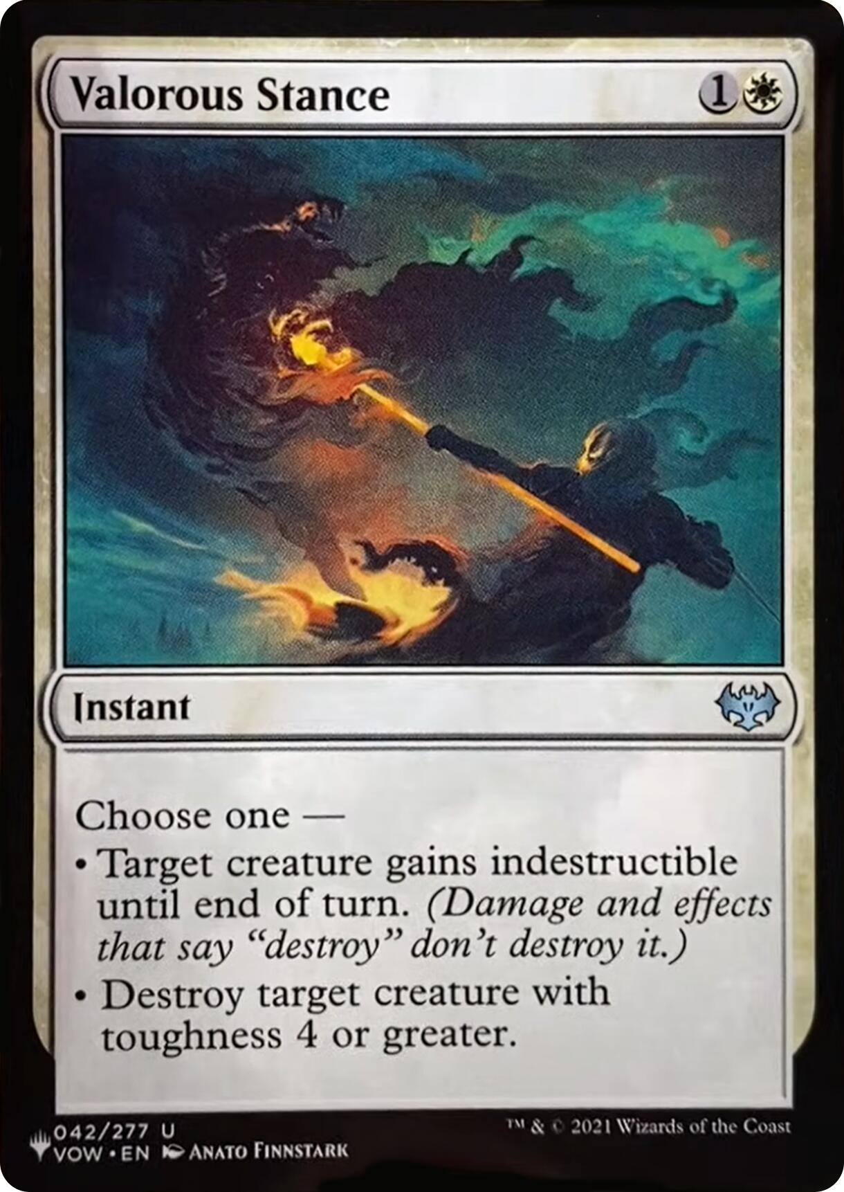 Valorous Stance (VOW) [The List] | Boutique FDB TCG