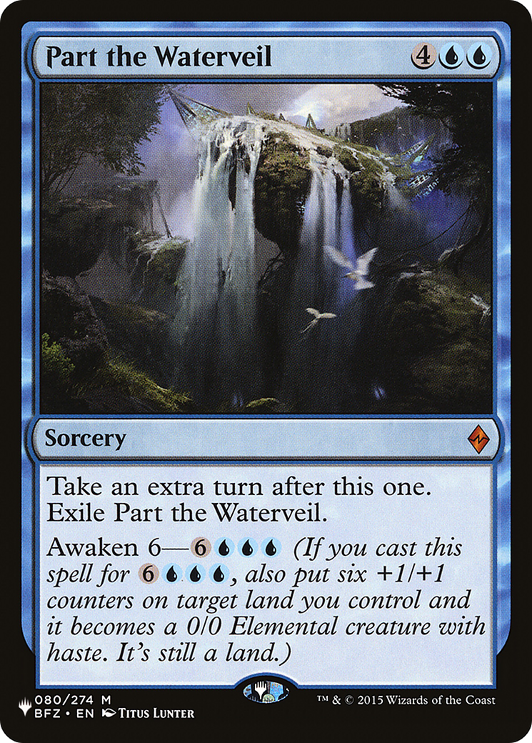 Part the Waterveil [The List] | Boutique FDB TCG