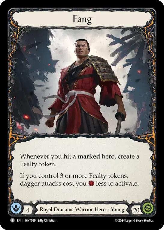 Cindra // Fang [HNT055//HNT099] (The Hunted) | Boutique FDB TCG