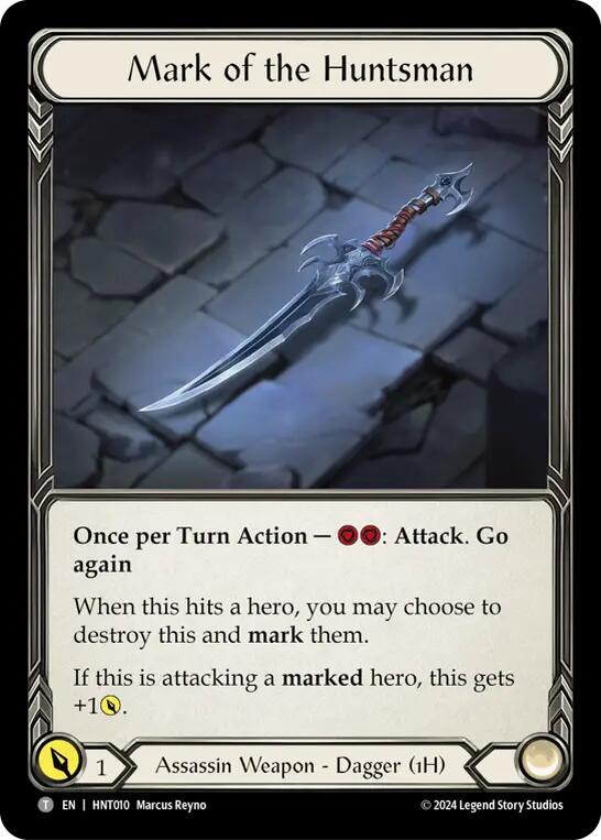 Mark of the Huntsman // Obsidian Fire Vein [HNT010//HNT100] (The Hunted) | Boutique FDB TCG