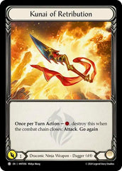 Obsidian Fire Vein // Kunai of Retribution [HNT100//HNT056] (The Hunted) | Boutique FDB TCG
