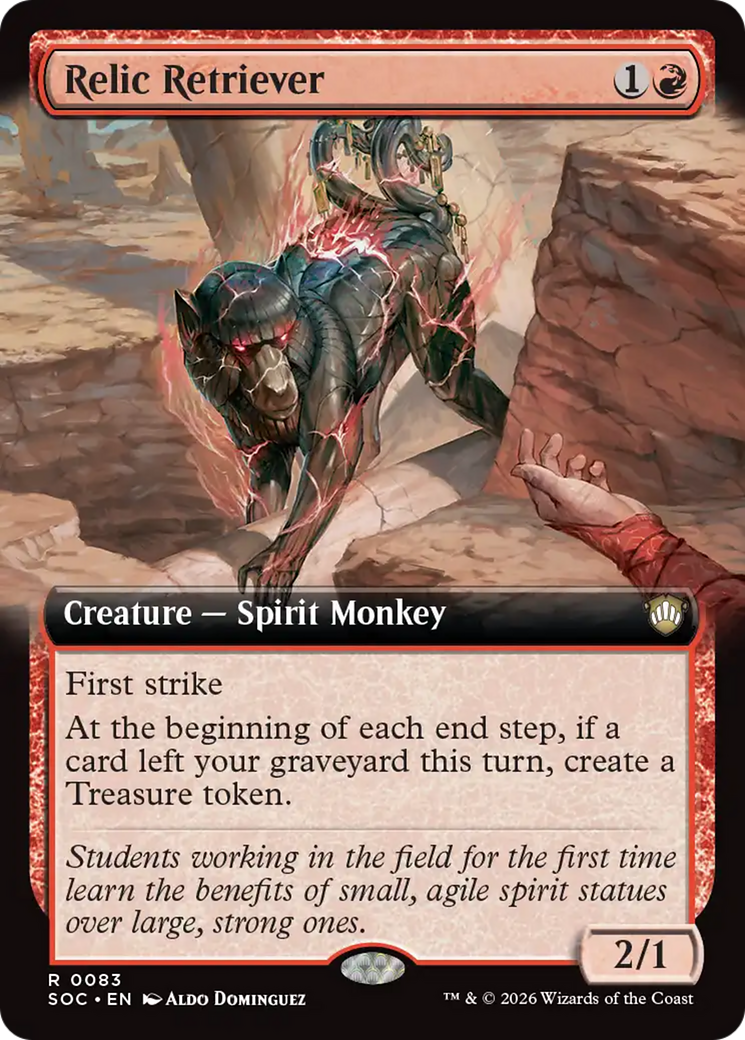 Relic Retriever (Extended Art) [Secrets of Strixhaven Commander] | Boutique FDB TCG